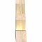 Ekena Millwork Saratoga Rough Sawn Timber Gable Bracket, Douglas Fir, 60"W x 25"H x 6"D x 6"F, 10/12 Pitch GBW060X25X0606SAR00RDF - alternate 5